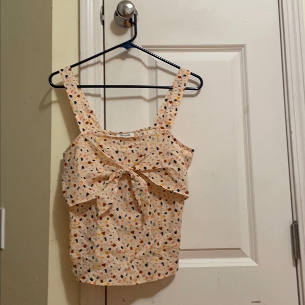 Tie-Front Madewell Tank Top